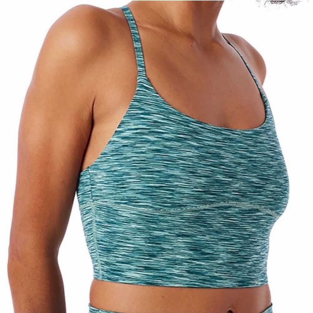 Outdoor Voices Free Form Patina Crop Top